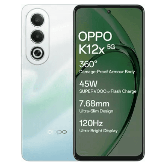 Buy Oppo K12x 5G 8GB 256GB Breeze Blue - Refurbished