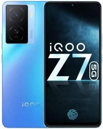Buy iQoo Z7 5G (8GB, 128GB) Norway Blue - Refurbished