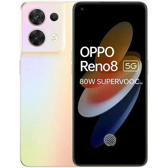 Buy Oppo Reno8 5G (8GB, 128GB) Shimmer Gold - Refurbished