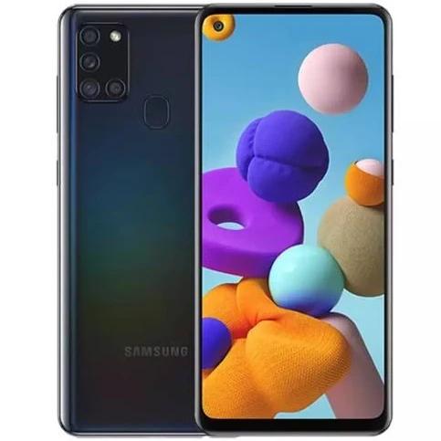 Samsung A21s (4GB, 64GB) Black - Renewed