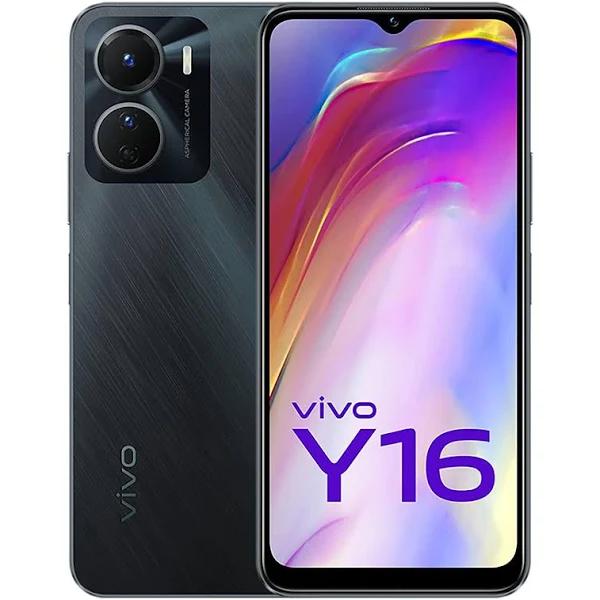 Buy Vivo Y16 (4GB, 64GB) Black - Renewed